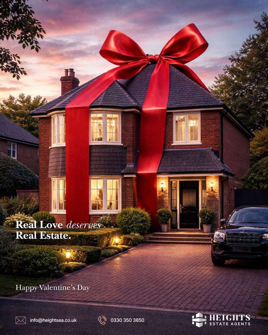 Heights Estate Agents Valentine's campaign