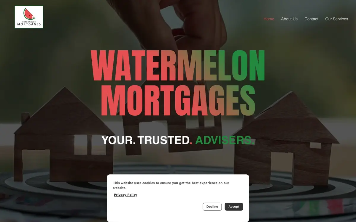 Watermelon Mortgages website